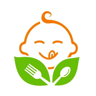 kids-healthy-food-logo-creative-modern-simple-design-vector